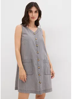Jeansklänning av ekologisk bomull, bonprix