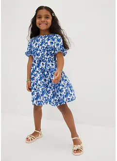 Klänning av mjuk muslin, bonprix