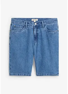 Stretchiga jeansbermudas, Relaxed Fit, bonprix