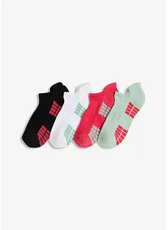 Sportstrumpor med frottéfodrad fot (4-pack), bonprix