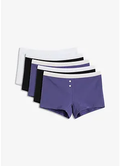 Boxertrosa med ekologisk bomull (5-pack), bonprix