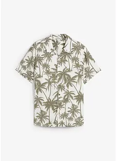 Kortärmad skjorta av viskos, Slim Fit, bonprix