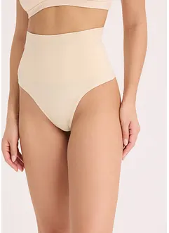 Sömlös stringtrosa med medelhög formande effekt (2-pack), bonprix