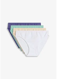 Trosa med ekologisk bomull (4-pack), bonprix