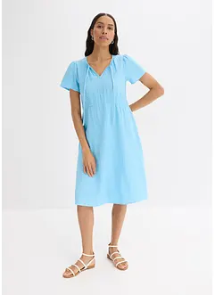 Tunikaklänning i muslin, bonprix