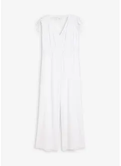 Jumpsuit i kräppat material med struktur, bonprix