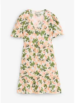 Klänning av mjuk muslin, bonprix
