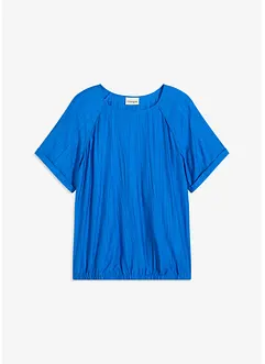 Kortärmad blus av mjuk viskosmix, bonprix