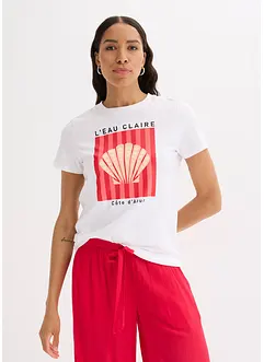 T-shirt av ren bomull, bonprix