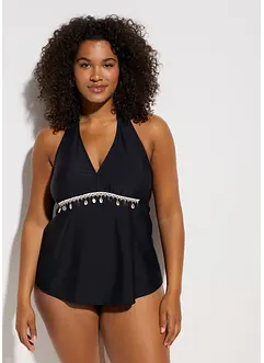 Tankini i återvunnen polyamid (2 delar), bonprix