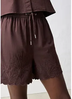 Shorts med sidenandel, bonprix