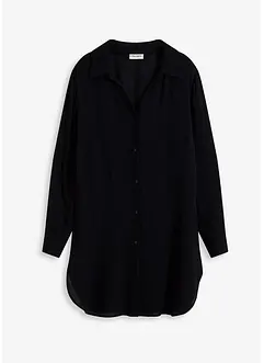 Lång strandblus i viskos, bonprix