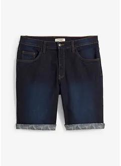 Stretchiga jeansshorts, normal passform, bonprix
