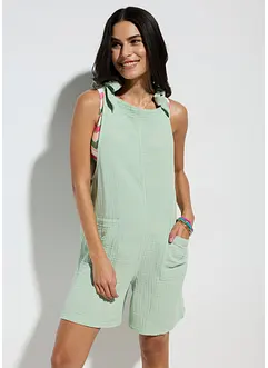 Strandjumpsuit i muslin, bonprix