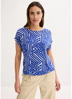Mönstrad oversizetopp, bonprix