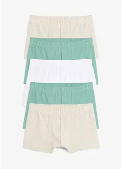 Boxershorts med ekologisk bomull (5-pack), bonprix