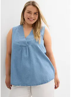 Bluslinne i denim, bonprix