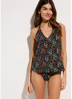 Tankini med halterneck och V-ringning (2 delar), bonprix