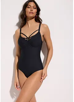 Minimizer-baddräkt med bygel och lätt formande effekt, bonprix