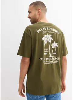 T-shirt med trendigt tryck på ryggen, Loose Fit, bonprix