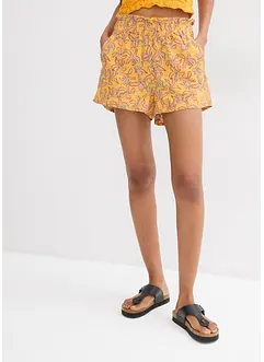 Shorts i bomull och viskos, bonprix