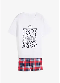 Pyjamas med shorts, bonprix