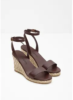 Sandalett med kilklack, bonprix