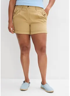 Twillshorts med hög midja, bonprix