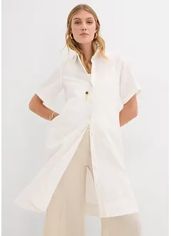 Skjortklänning i ren bomull, bonprix