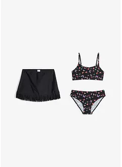 Bikini och kjol (3 delar), bonprix