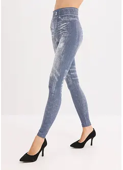 Sömlösa leggings med mjuk insida, bonprix