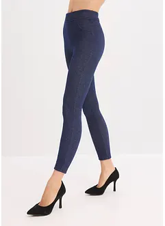 Termoleggings med jeanslook, bonprix