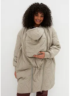 Tunn mammatäckkappa med babyficka, bonprix