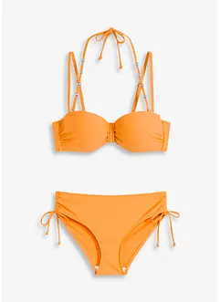 Bygelbikini (2 delar) med extra halterneck-band, bonprix