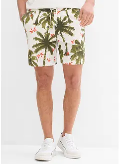 Dra på-shorts i viskos, Loose Fit, bonprix