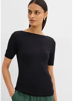 T-shirt av fintrådig viskos, bonprix