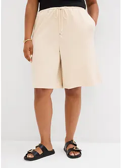 Bermudashorts av stabil trikå, bonprix