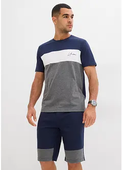 T-shirt och sweatshorts (2 delar), bonprix
