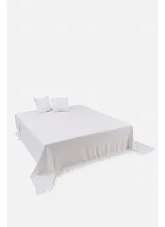 Överkast med fransar, bonprix