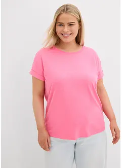 Kortärmad topp, fyrkantig modell, bonprix