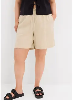 Shorts i linnemix, bonprix