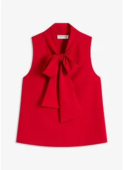 Ärmlös topp med knytband, bonprix