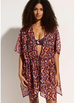 Strandkimono med knytdetalj, bonprix