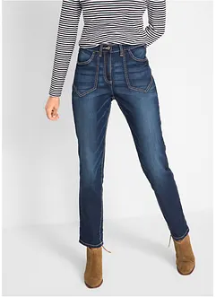 Straight Jeans High Waist, Stretch, bonprix