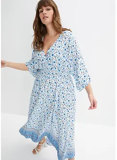 Maxiklänning av ren viskos, bonprix