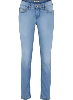 Stretchiga skinny-jeans med medelhög midja, bonprix
