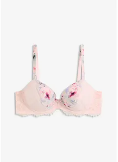 Formpressad BH i glansigt material, bonprix