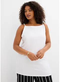 Linne av elastisk bomullsmix, bonprix