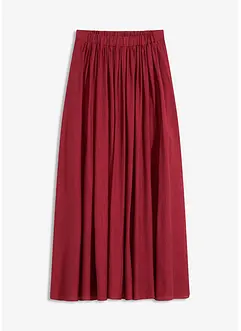 Maxikjol i krinklat material med struktur, bonprix