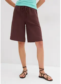 Bermudas i mjuk viskosmix, bonprix